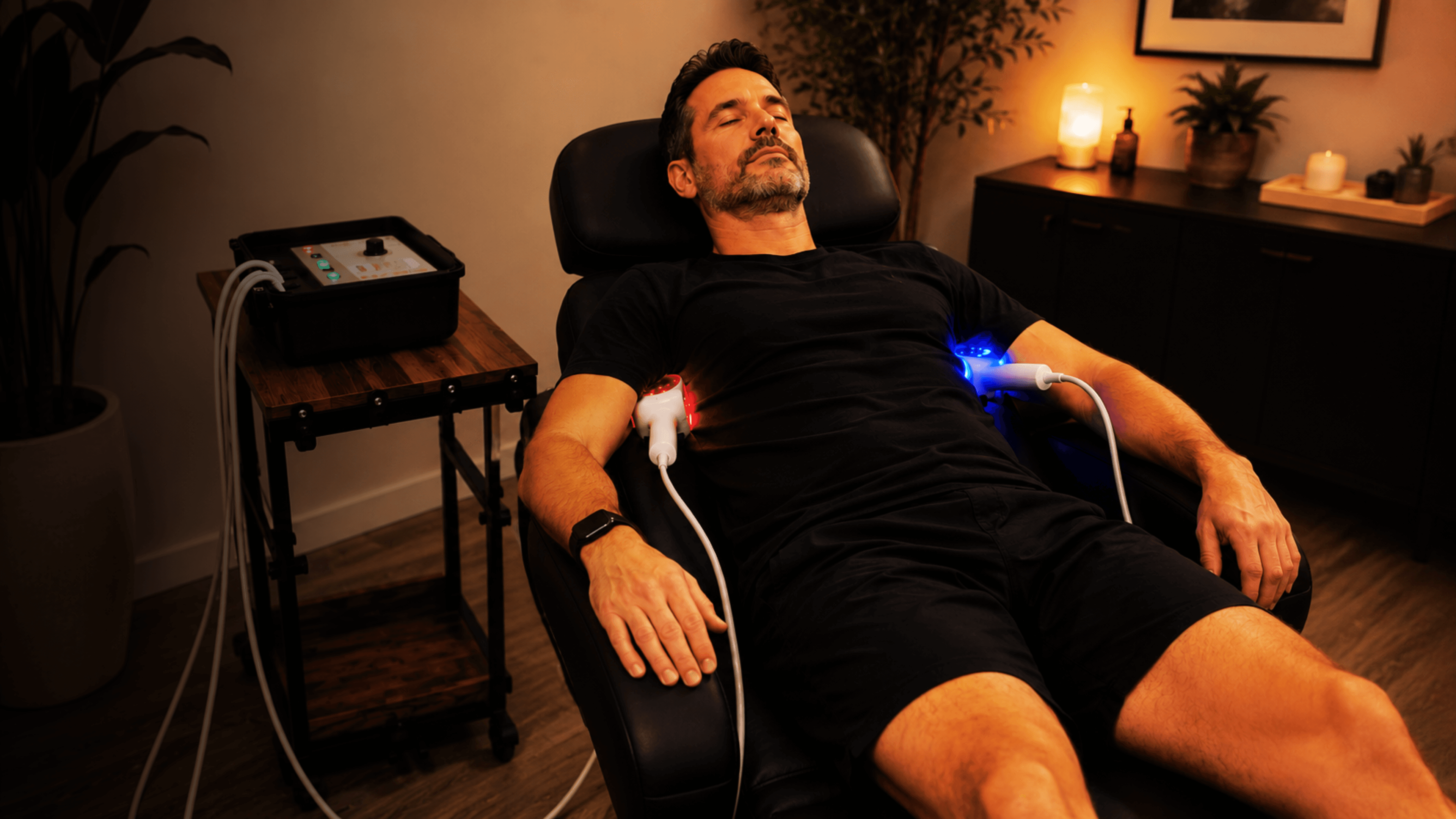 Tesla Light Therapy light beam generator